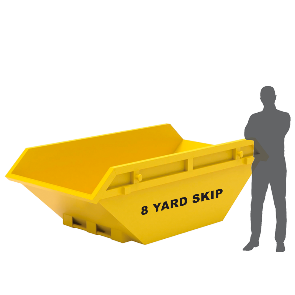 8 CUBIC YARD SKIP